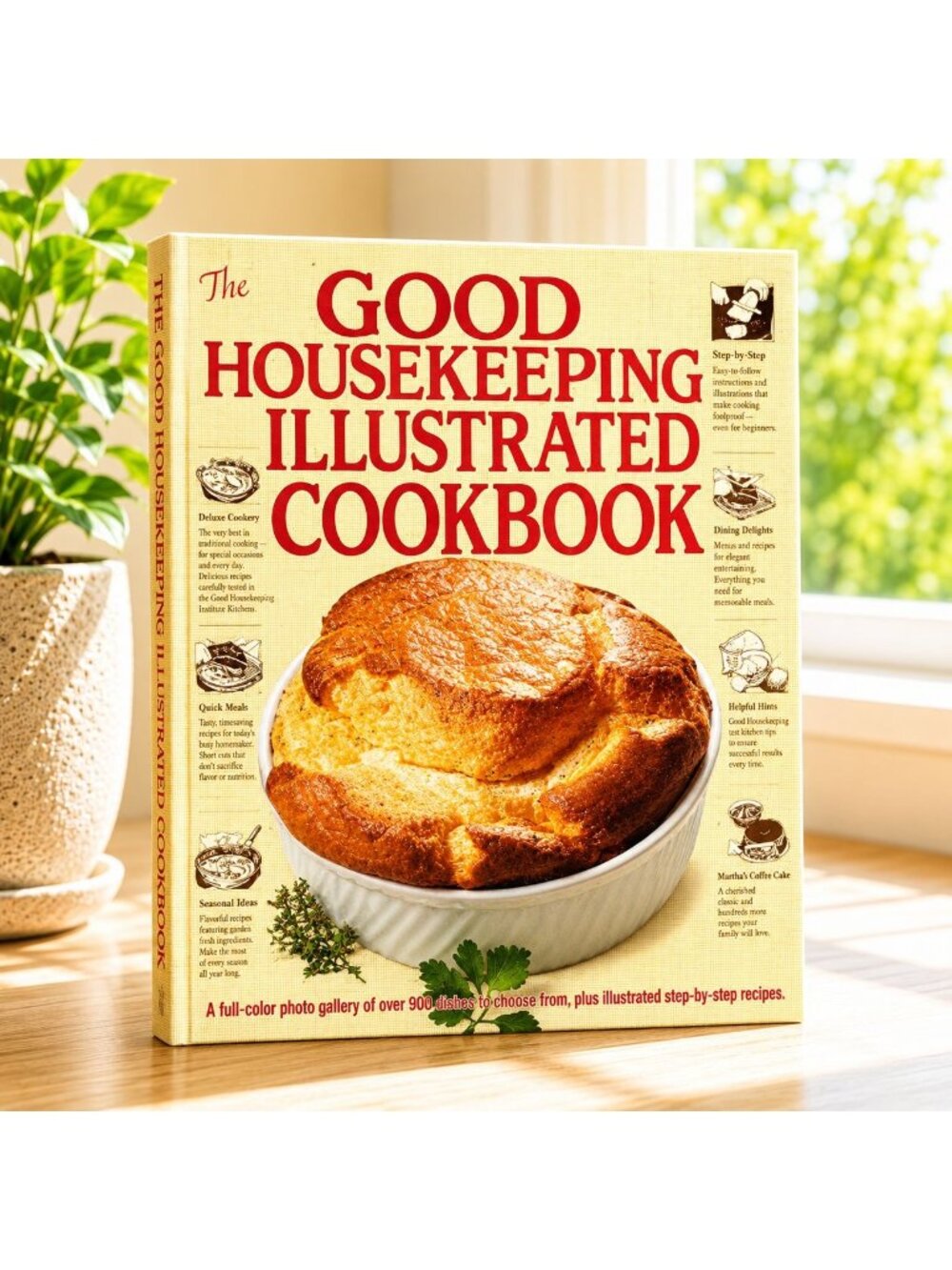 The Good Housekeeping Illustrated Cookbook Hardcover 1980 Readers Digest Edition